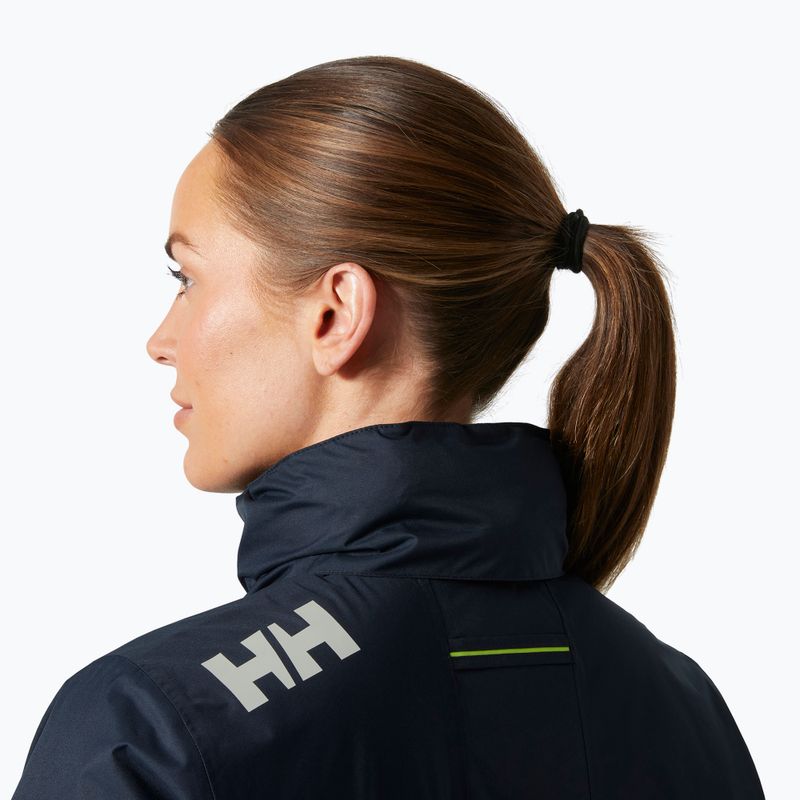Geacă de navigație pentru femei Helly Hansen Crew Hooded Pile navy 4