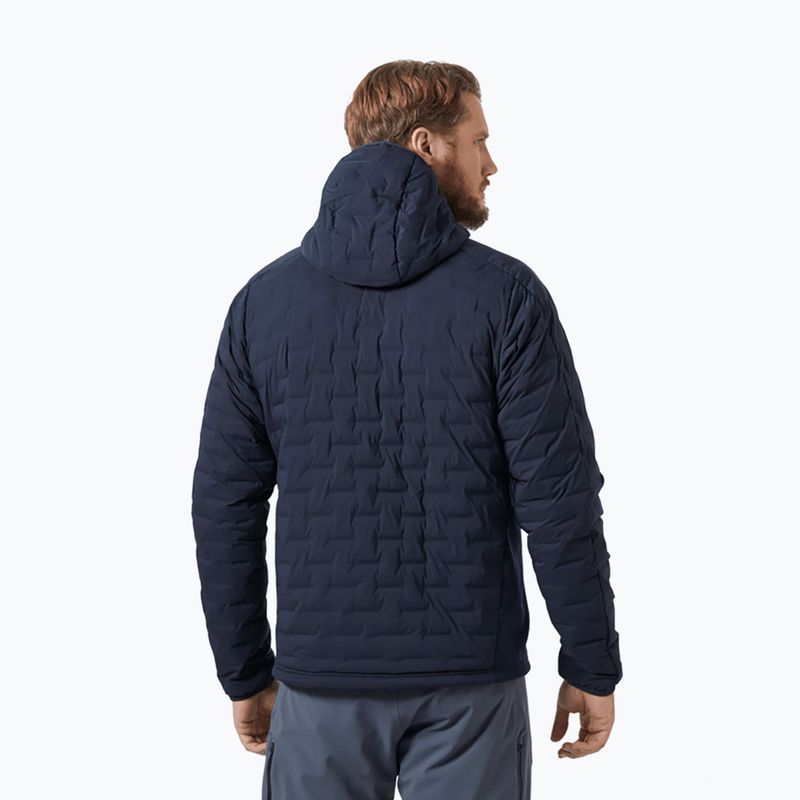 Geacă de navigație pentru bărbați Helly Hansen HP Hybrid Stretch Hooded Insulator navy 2
