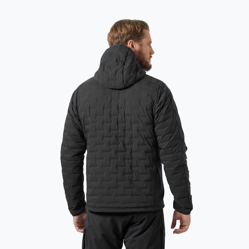 Geacă de navigație pentru bărbați  Helly Hansen HP Hybrid Stretch Hooded Insulator ebony 2
