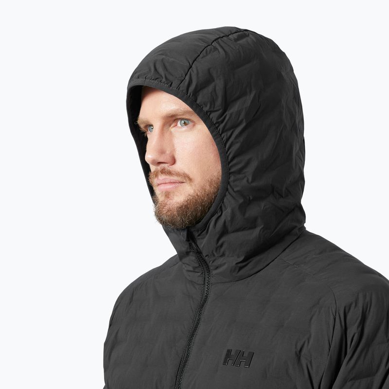 Geacă de navigație pentru bărbați  Helly Hansen HP Hybrid Stretch Hooded Insulator ebony 3