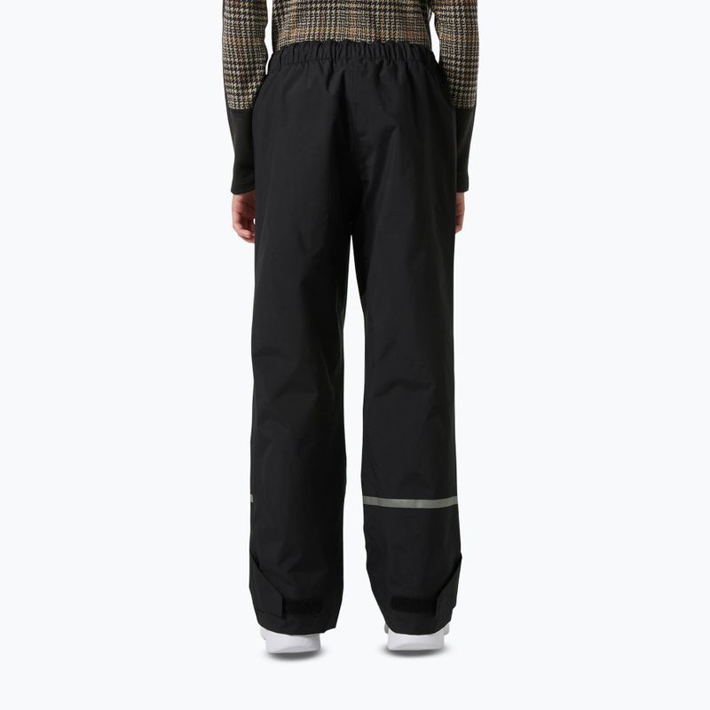 Pantaloni de navigație pentru copii Helly Hansen Shelter Ht Jr black 2