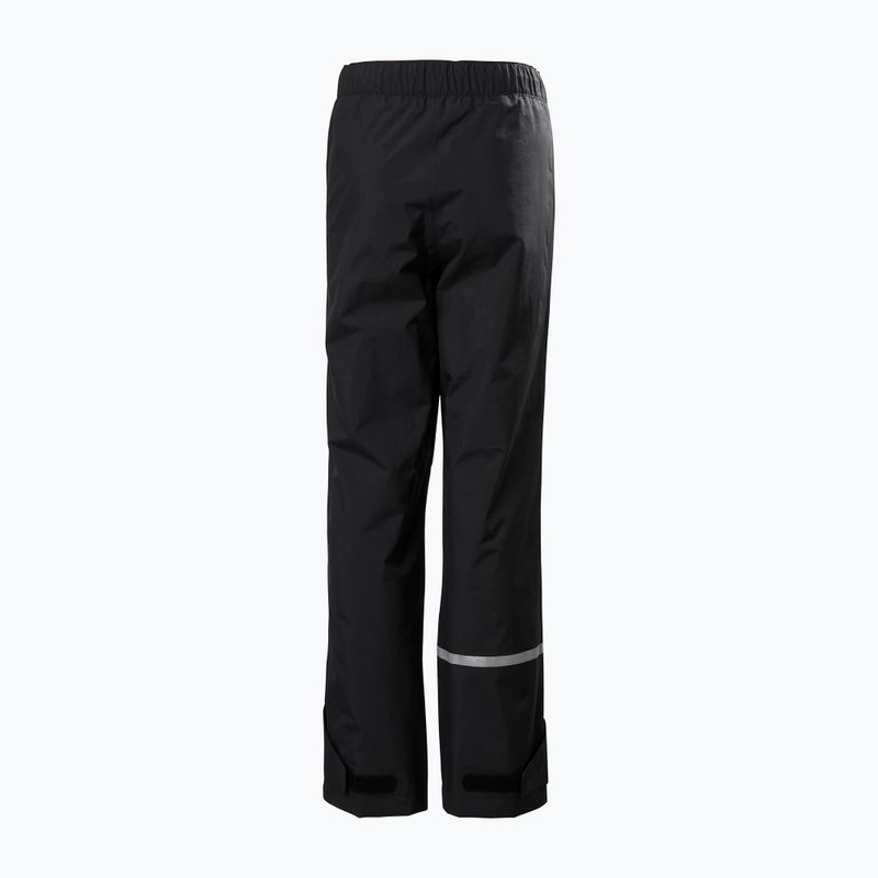 Pantaloni de navigație pentru copii Helly Hansen Shelter Ht Jr black 6