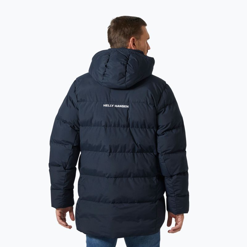 Geacă izolată pentru bărbați Helly Hansen Vardo Parka navy 2