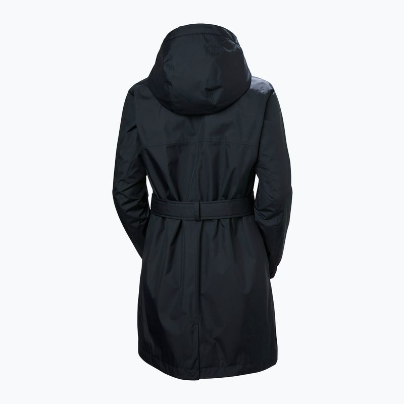Palton izolat pentru femei Helly Hansen Classic Insulated Trench navy 5