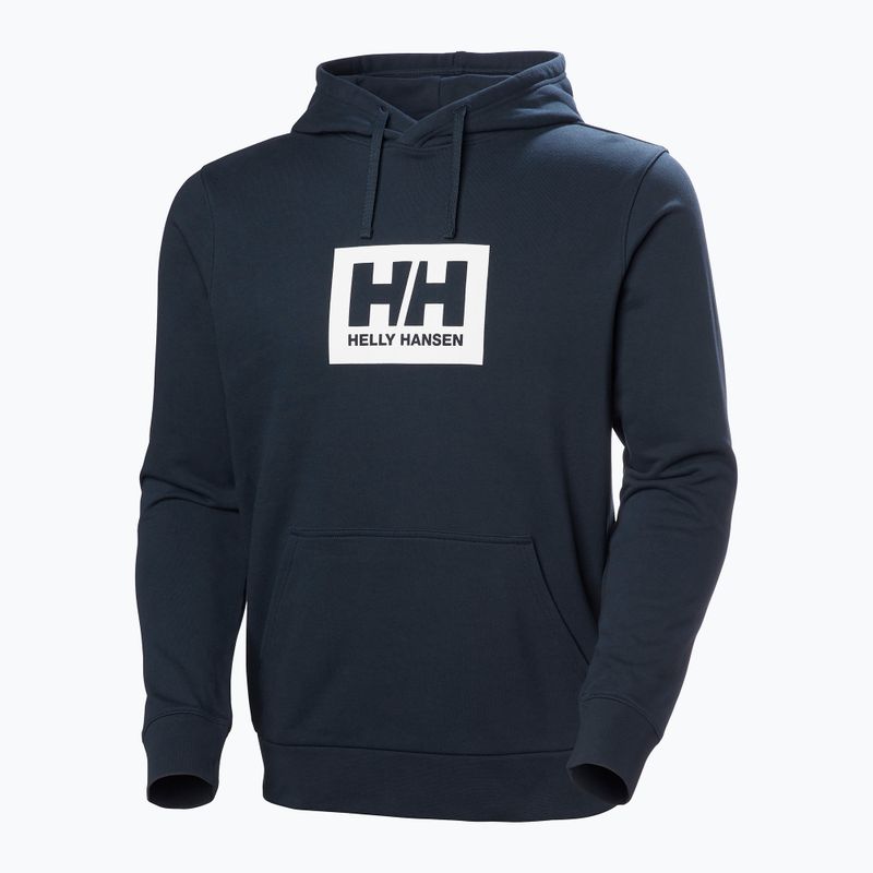 Bluză pentru bărbați Helly Hansen Box Hoodie navy 5