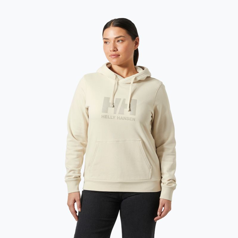 Bluză pentru femei Helly Hansen HH Logo Hoodie cream