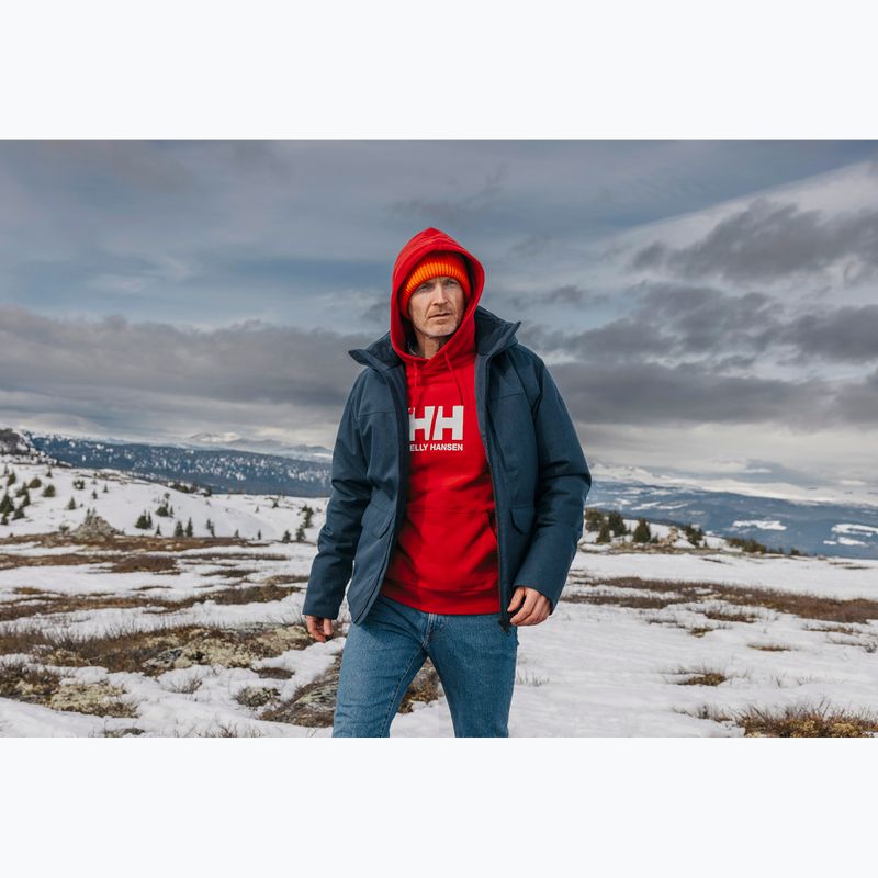 Bluză pentru bărbați Helly Hansen HH Logo Hoodie red 7