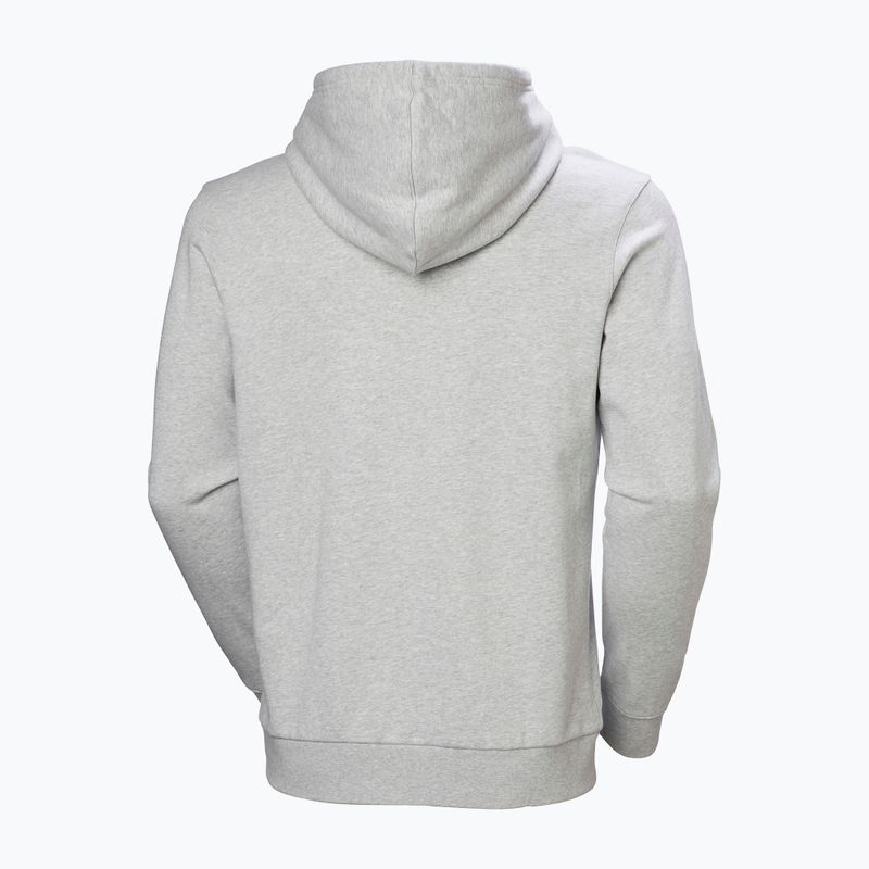 Bluză pentru bărbați Helly Hansen HH Logo Hoodie grey/melange 6