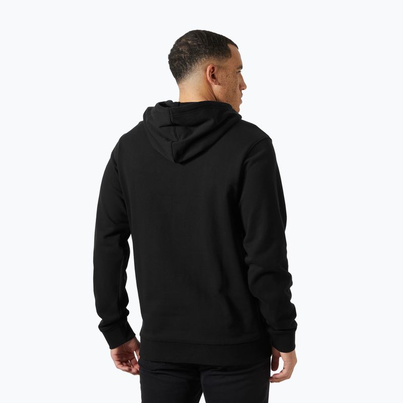 Bluză pentru bărbați Helly Hansen HH Logo Hoodie black 2