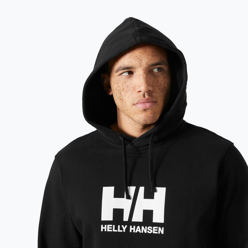Bluză pentru bărbați Helly Hansen HH Logo Hoodie black 3