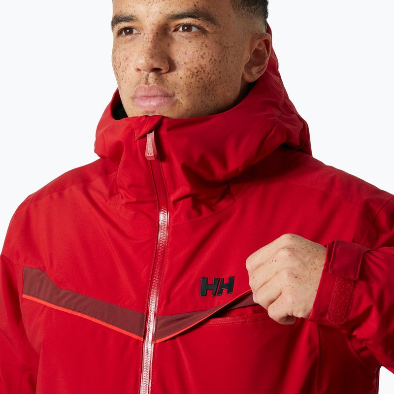 Geacă de schi pentru bărbați Helly Hansen Panorama 2.0 Insulated red 4