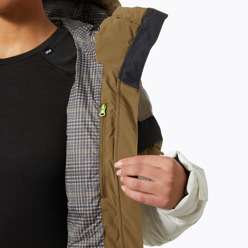 Geacă de schi pentru femei Helly Hansen Imperial Puffy sepia 8