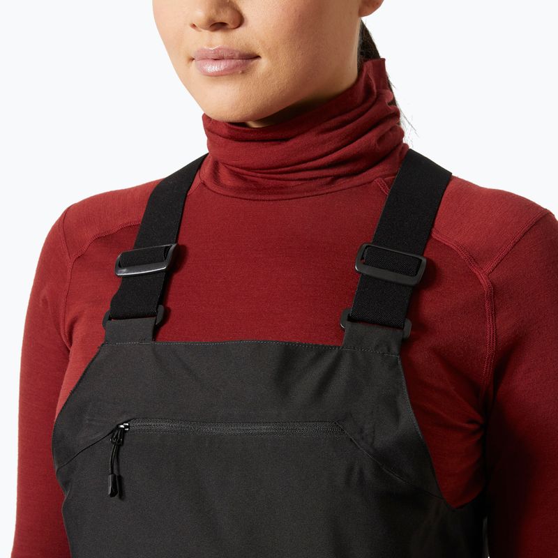 Pantaloni de schi pentru femei Helly Hansen Powderqueen Bib 2.0 black 3