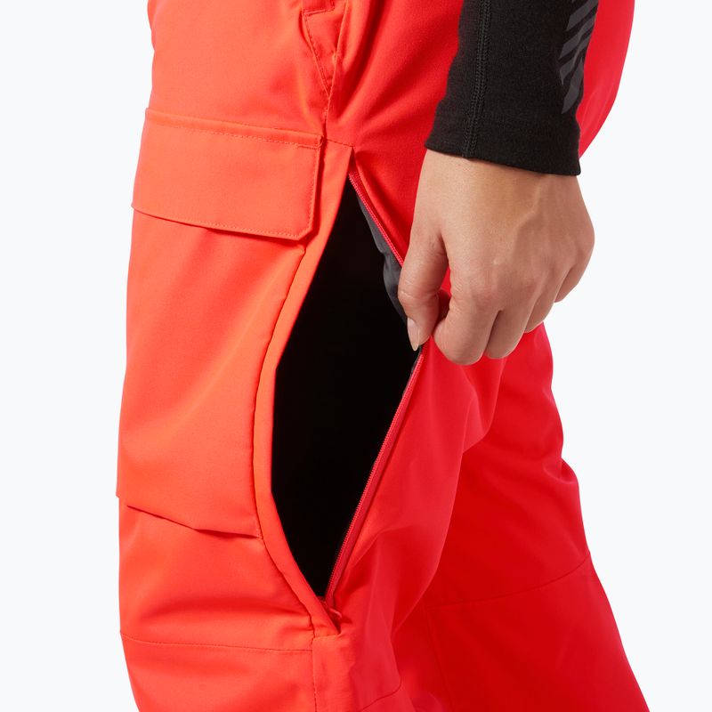 Pantaloni de schi pentru femei Helly Hansen Switch Cargo 2.0 neon coral 6
