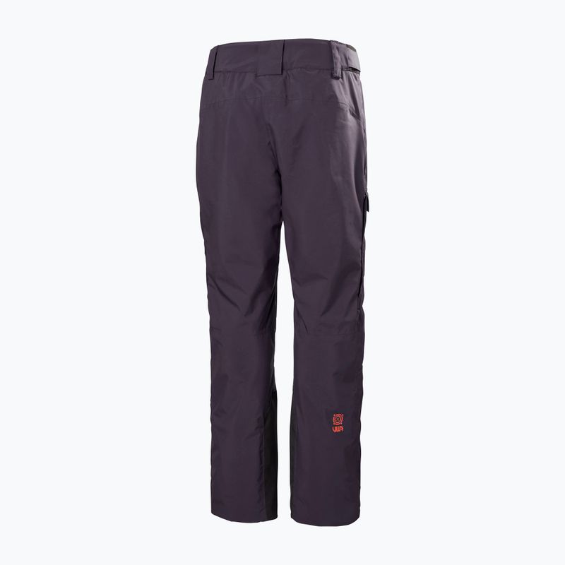 Pantaloni de schi pentru femei Helly Hansen Switch Cargo 2.0 black grape 8