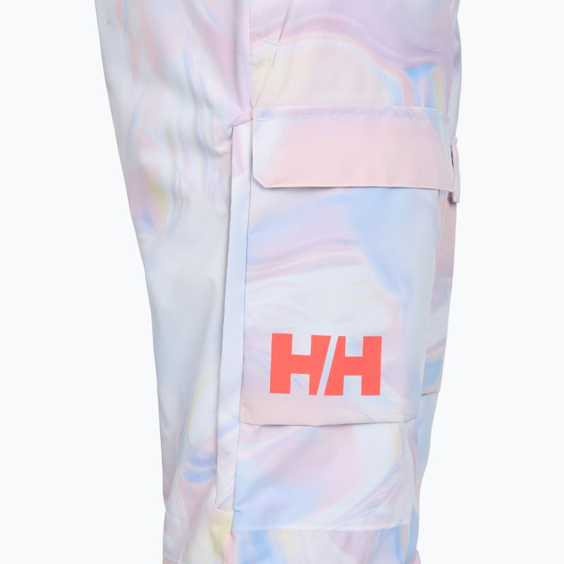 Pantaloni de schi pentru femei Helly Hansen Switch Cargo 2.0 reflections aop 9