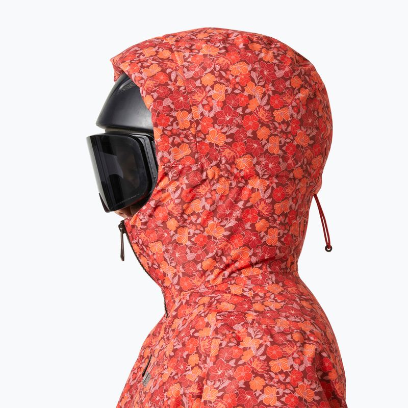 Geacă de schi pentru femei Helly Hansen Valdisere 3.0 red floral aop 3
