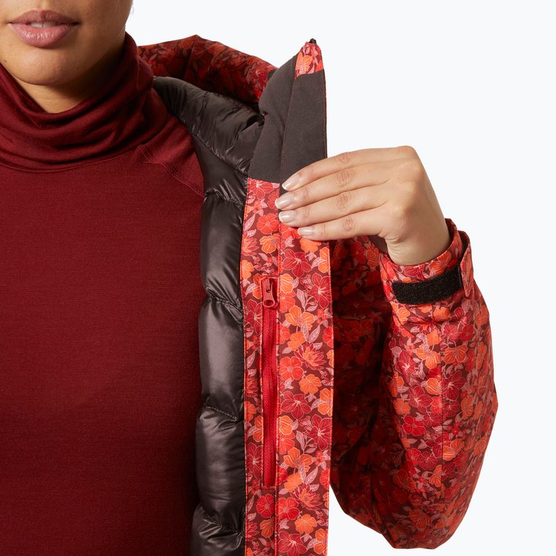 Geacă de schi pentru femei Helly Hansen Valdisere 3.0 red floral aop 7