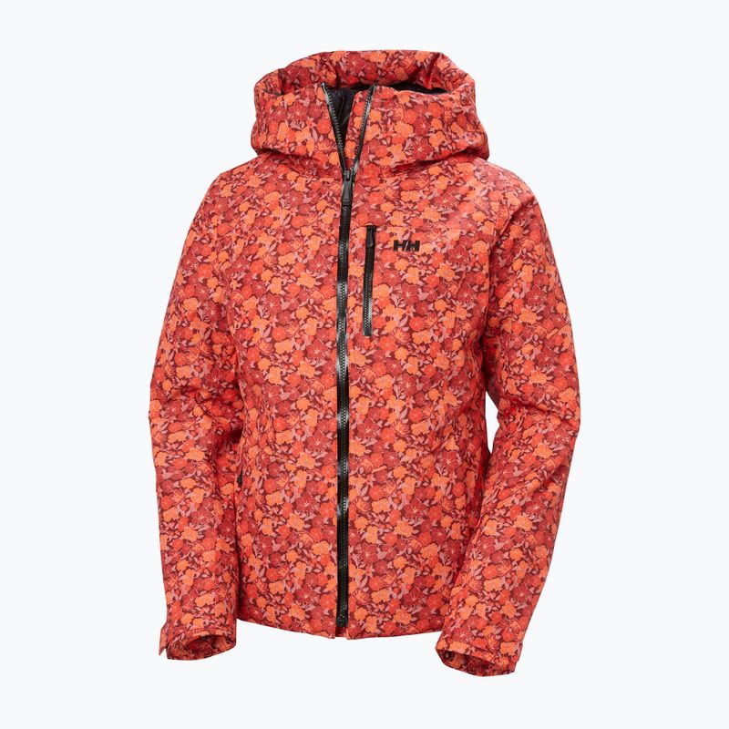 Geacă de schi pentru femei Helly Hansen Valdisere 3.0 red floral aop 9