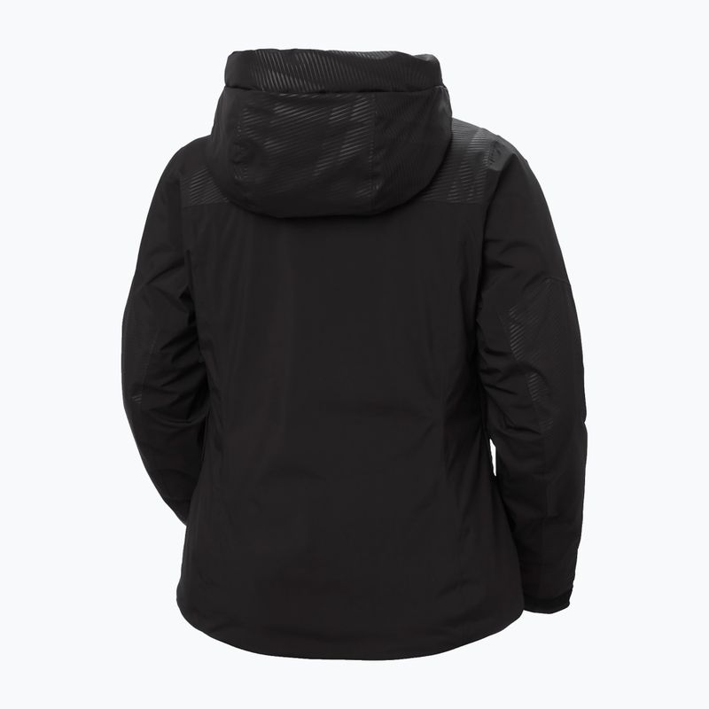 Geacă de schi pentru femei Helly Hansen Valdisere 3.0 black embossed stripes 11