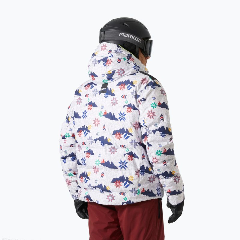 Geacă de schi pentru bărbați Helly Hansen Kvitfjell Race Puffy white olympics 2