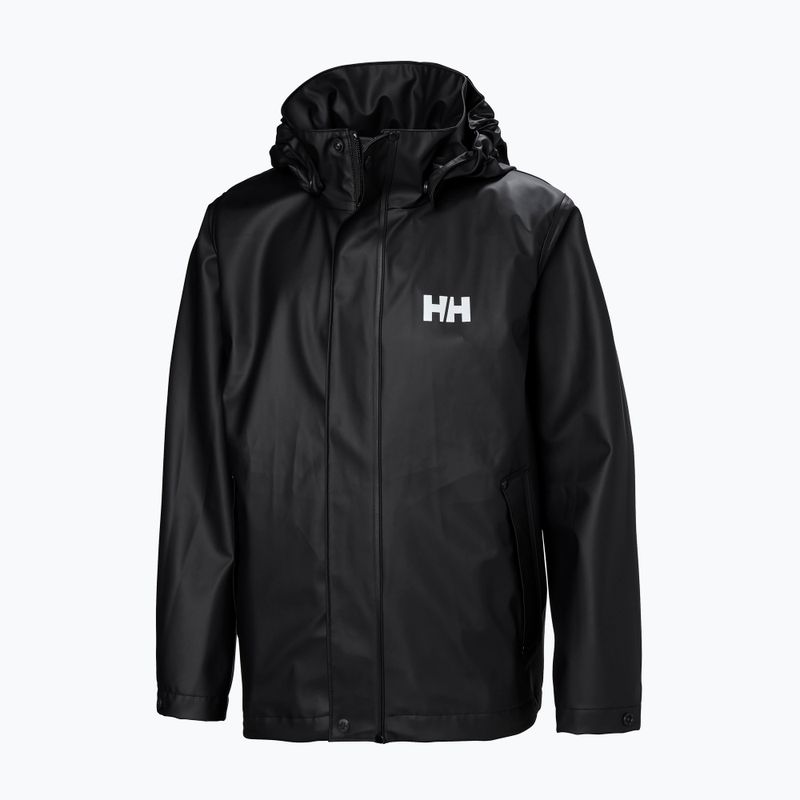 Geacă de navigație pentru copii Helly Hansen Moss black 6