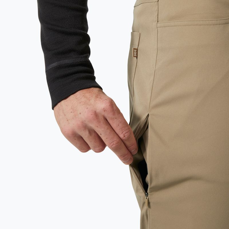 Pantaloni de trekking pentru bărbați Helly Hansen Holmen 5 Pocket pebble 4