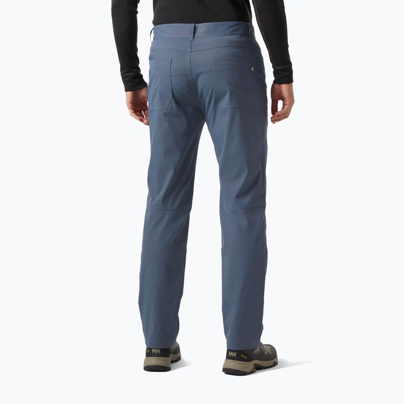 Pantaloni de trekking pentru bărbați Helly Hansen Holmen 5 Pocket alpine frost 2