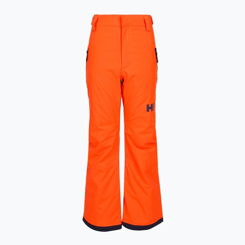 Pantaloni de schi pentru copii Helly Hansen Legendary neon orange 5