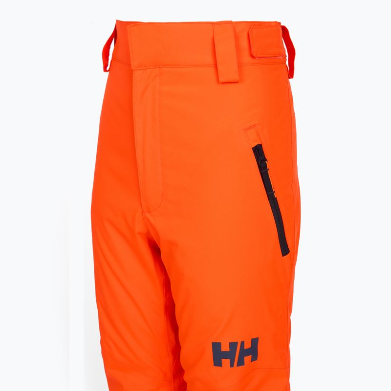 Pantaloni de schi pentru copii Helly Hansen Legendary neon orange 7