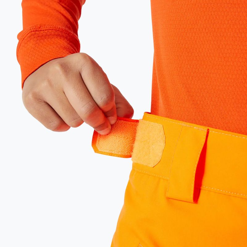 Pantaloni de schi pentru copii Helly Hansen Legendary neon orange 4