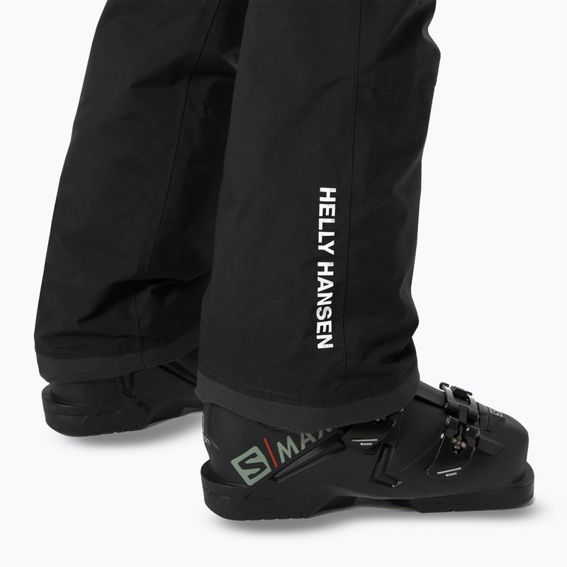 Pantaloni de schi pentru copii Helly Hansen Legendary black 4