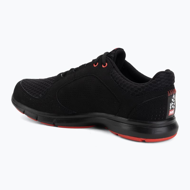 Încălțăminte pentru bărbați Helly Hansen Ahiga V4 Hydropower off black/alert red 3