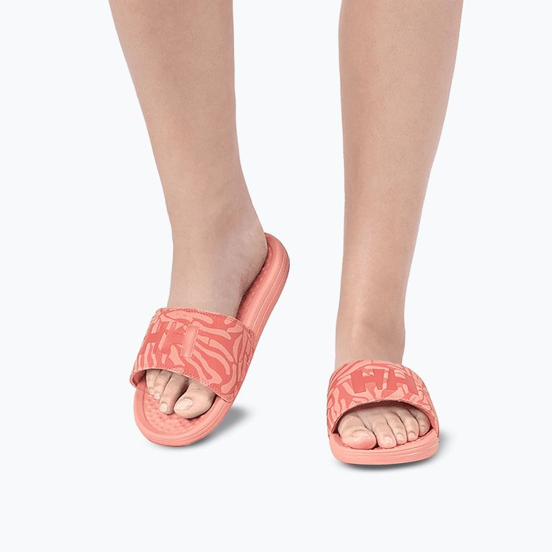 Șlapi pentru femei Helly Hansen H/H Slides coral almond aop 2