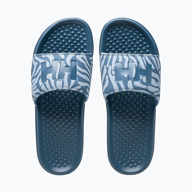 Șlapi pentru femei Helly Hansen H/H Slides washed navy aop 2
