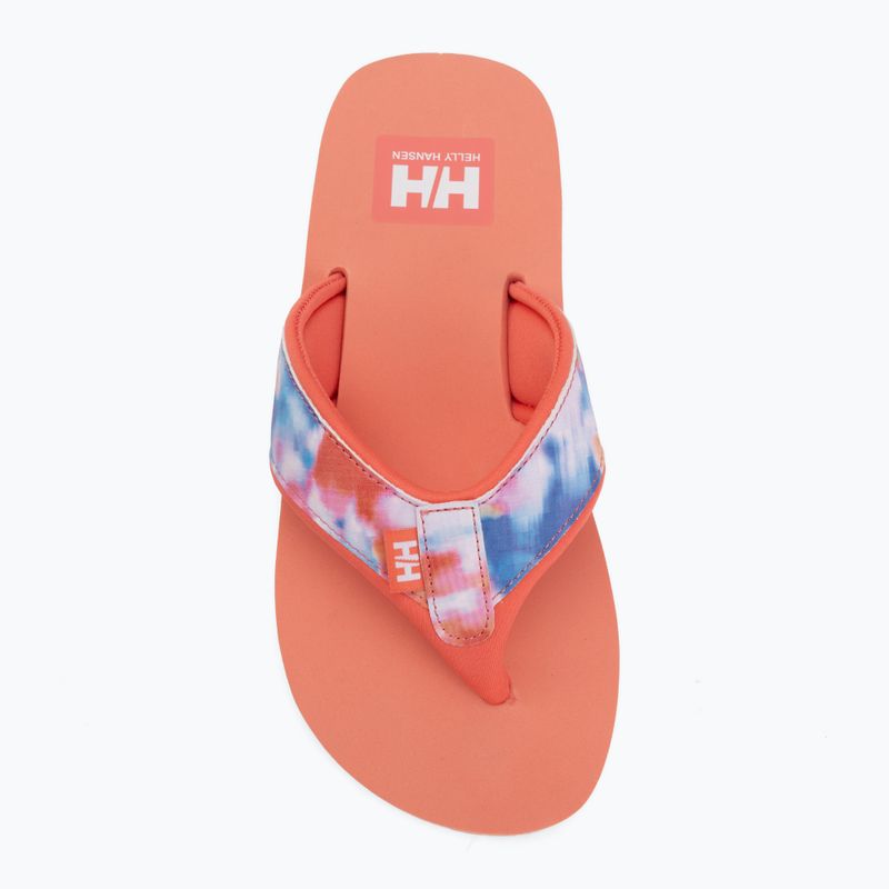 Șlapi pentru femei Helly Hansen Stadt coral almond aop 5