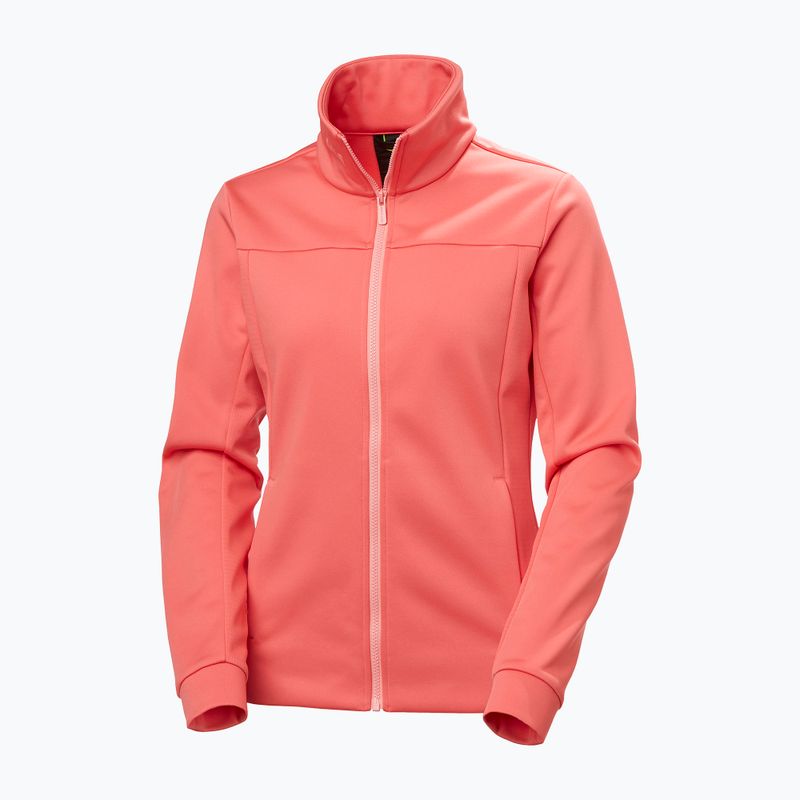 Bluză de navigație pentru femei Helly Hansen Crew Fleece sunset pink 6