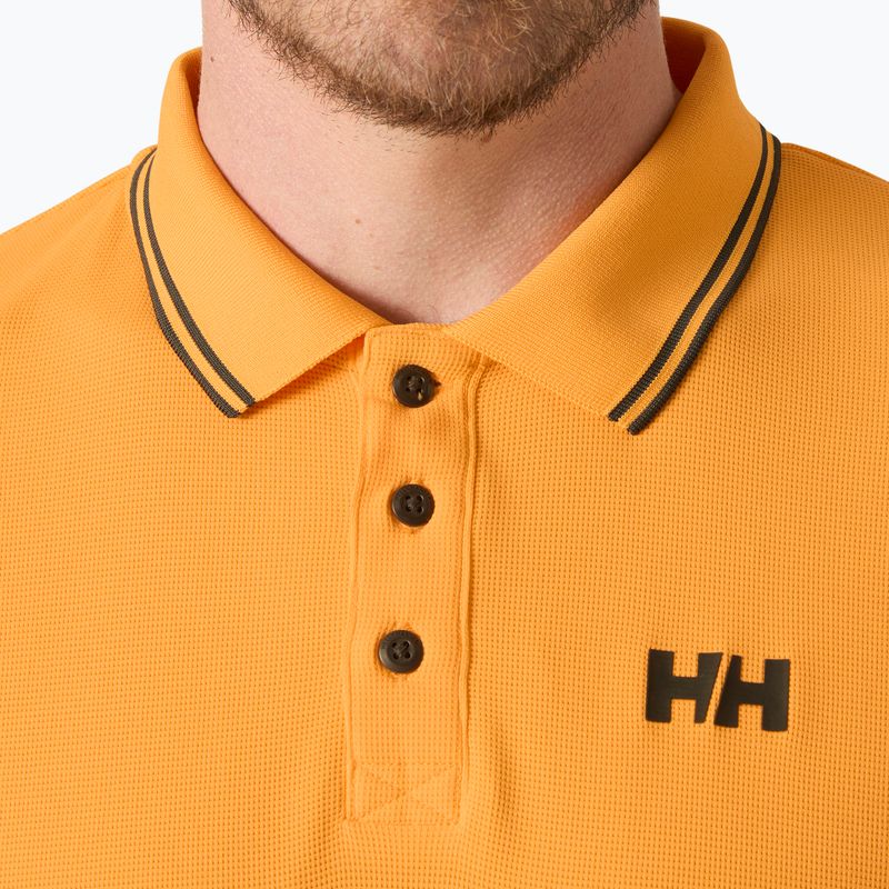 Tricou polo pentru bărbați Helly Hansen Kos Polo orange sorbet 3