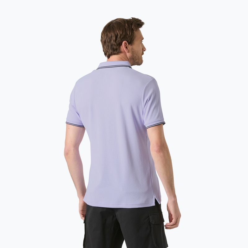 Tricou polo pentru bărbați Helly Hansen Kos Polo bright lavender 2