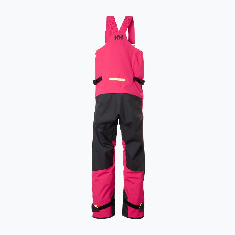 Pantaloni de navigație pentru femei Helly Hansen Skagen Offshore Bib cranberry 8