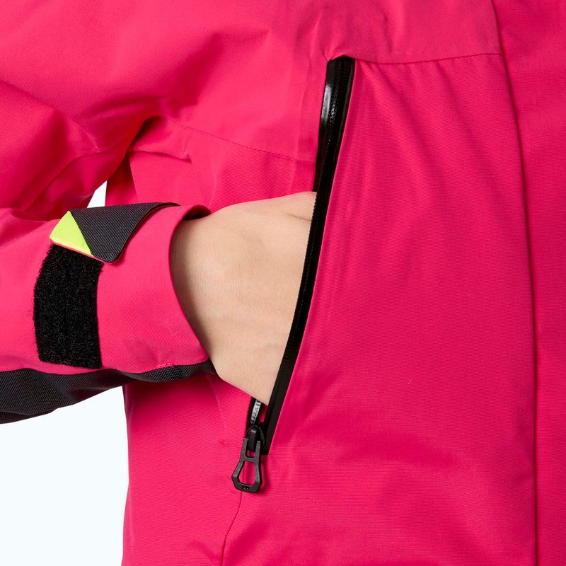 Geacă de navigație pentru femei Helly Hansen Skagen Offshore cranberry 6