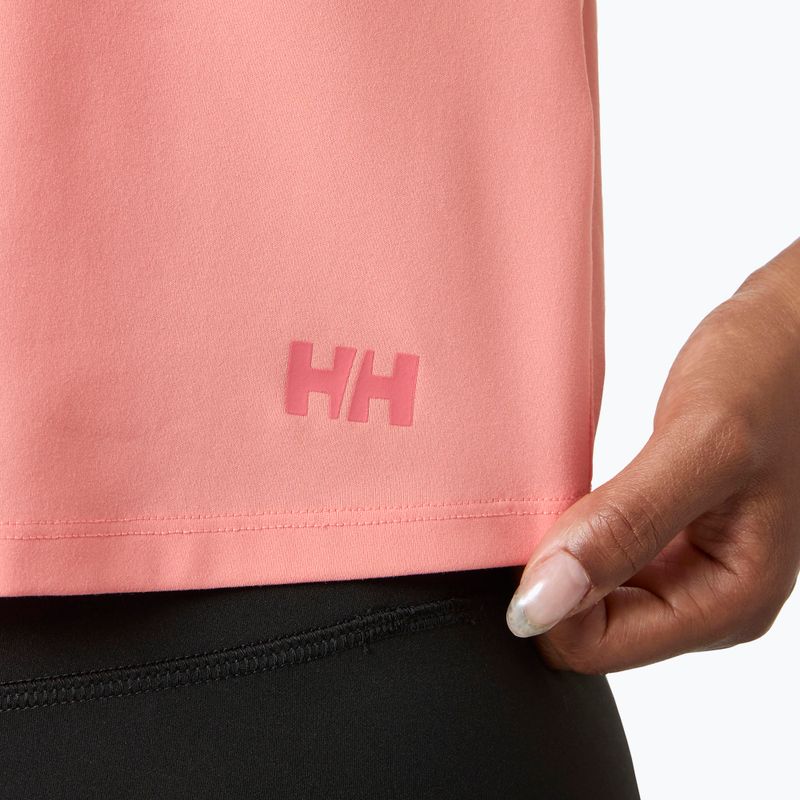 Tricou pentru femei  Helly Hansen Ocean Cropped Tank Top coral almond 4