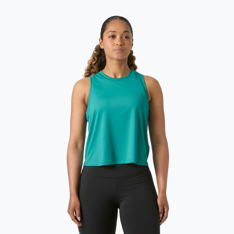 Tricou pentru femei Helly Hansen Ocean Cropped Tank Top dark mint