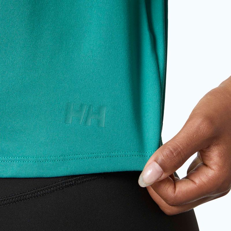 Tricou pentru femei Helly Hansen Ocean Cropped Tank Top dark mint 4