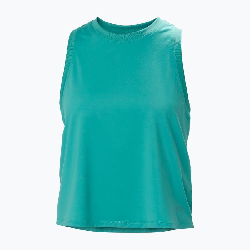 Tricou pentru femei Helly Hansen Ocean Cropped Tank Top dark mint 5