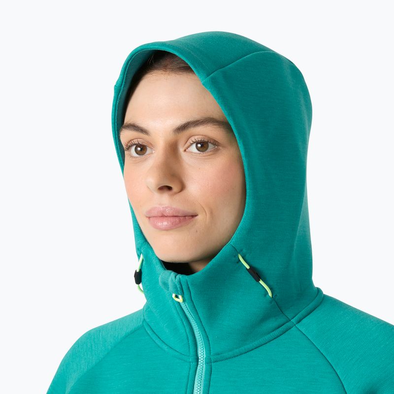 Bluză pentru femei Helly Hansen HP Ocean Full Zip Jacket 2.0 dark melange 3