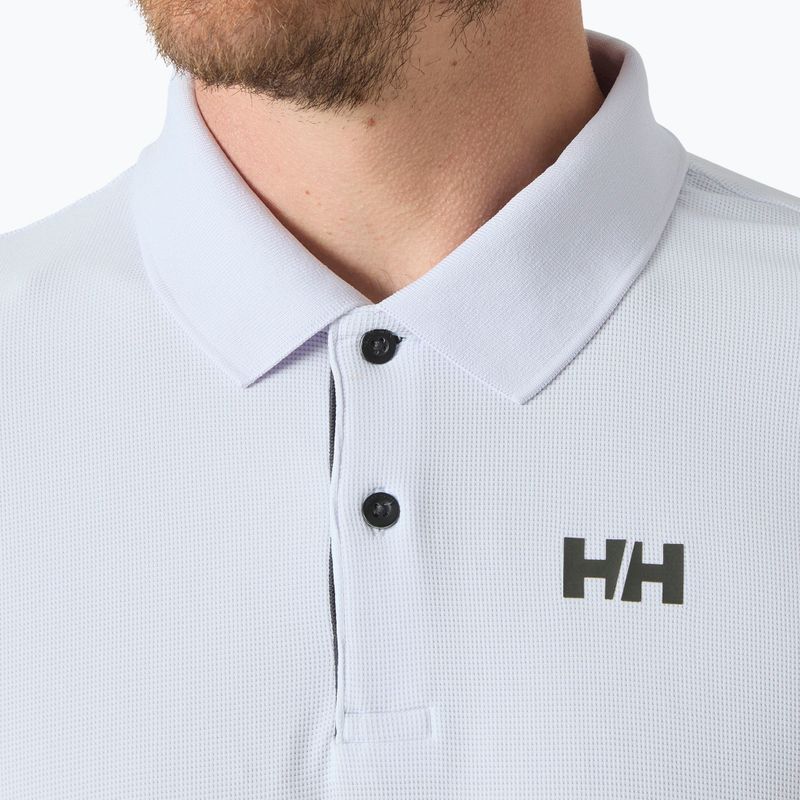 Tricou polo pentru bărbați Helly Hansen Ocean Polo 2.0 even light purple 3