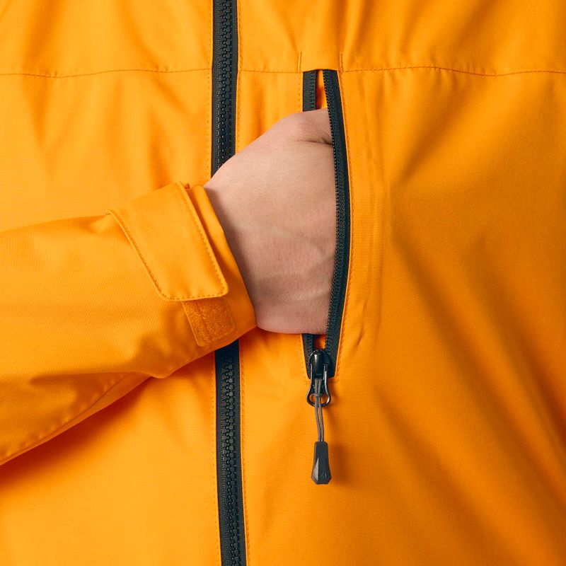 Geacă de navigație pentru bărbați Helly Hansen Crew Hooded 2.0 ignite orange 5