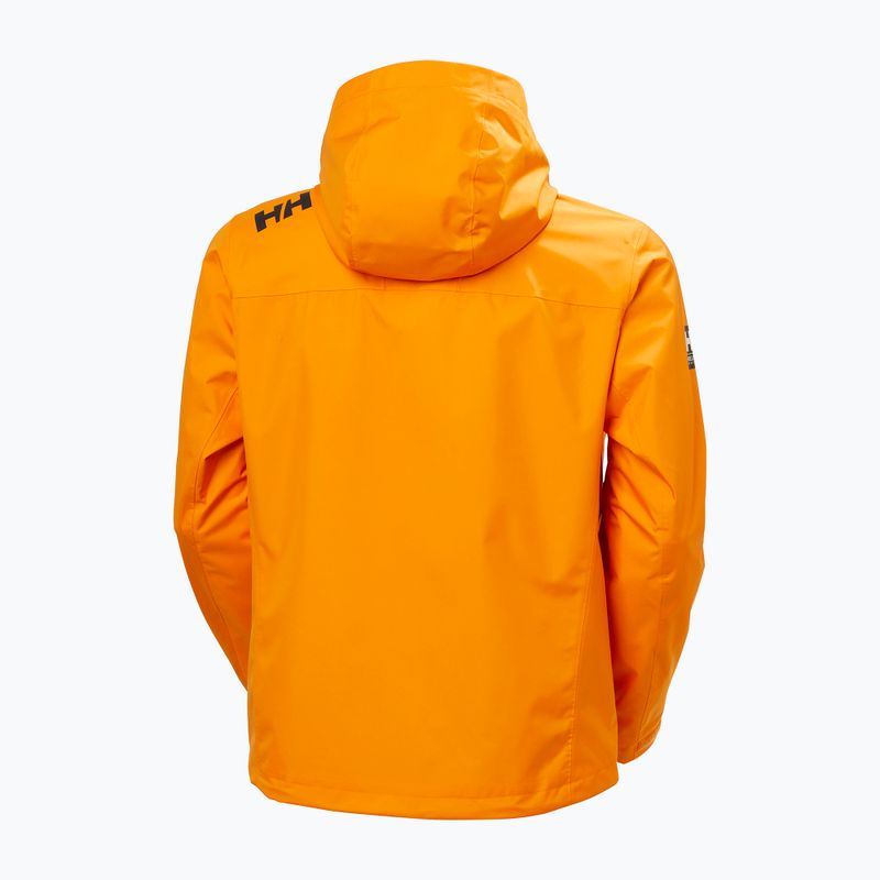 Geacă de navigație pentru bărbați Helly Hansen Crew Hooded 2.0 ignite orange 8