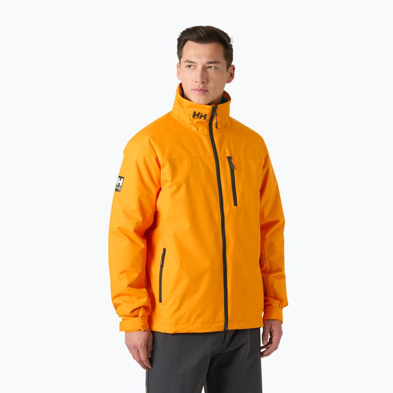 Geacă de navigație pentru bărbați Helly Hansen Crew Midlayer 2 ignite orange